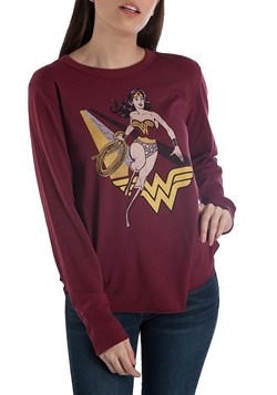 Wonder Woman Long Sleeve Tee