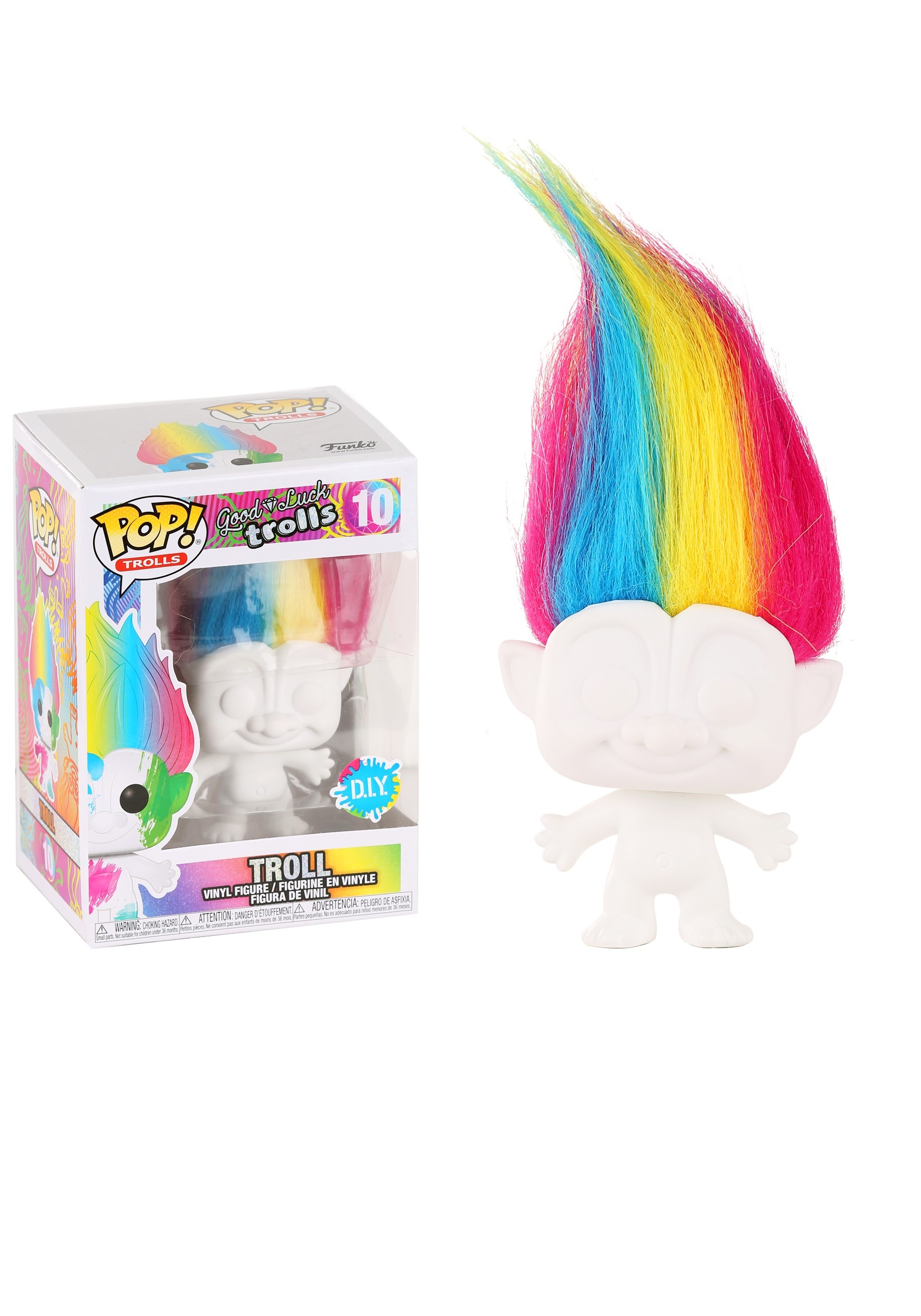 Funko Pop! Trolls: Trolls- Rainbow Troll Figure