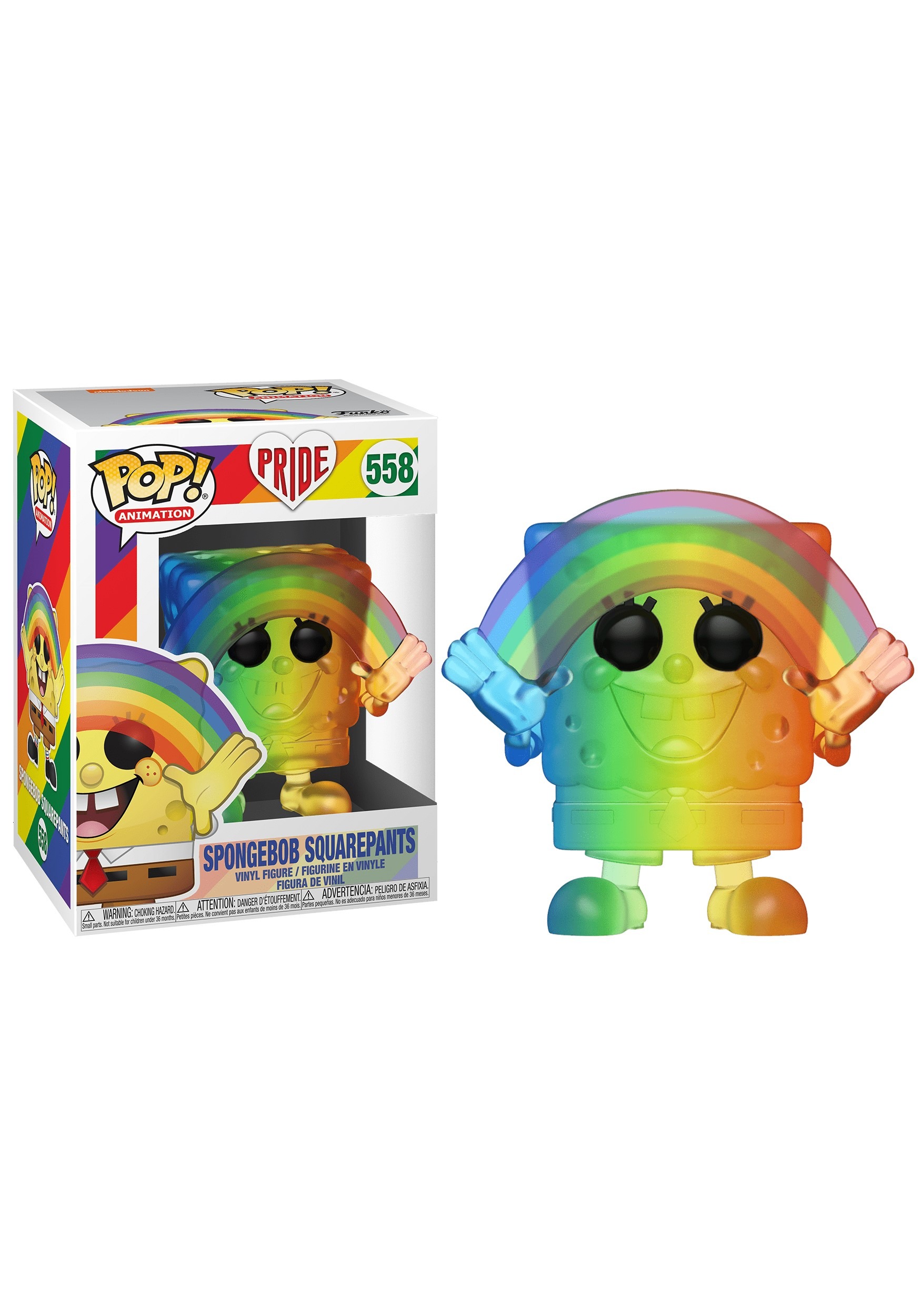 Pop! Animation Pride 2020 - Spongebob (RNBW)