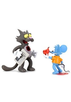 The Simpsons Itchy & Scratchy Medium Figure