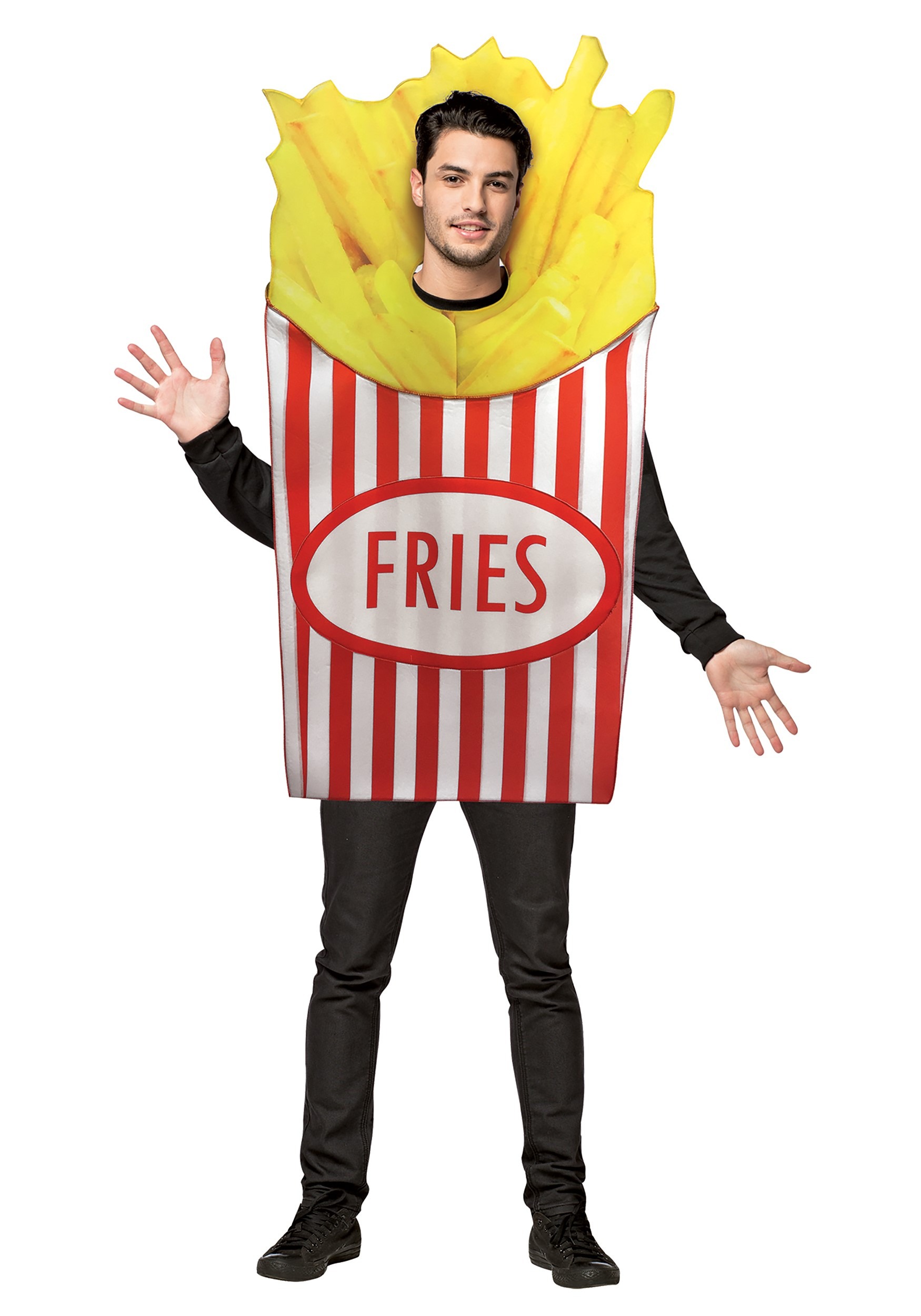 French Fries Adult Fancy Dress Costume