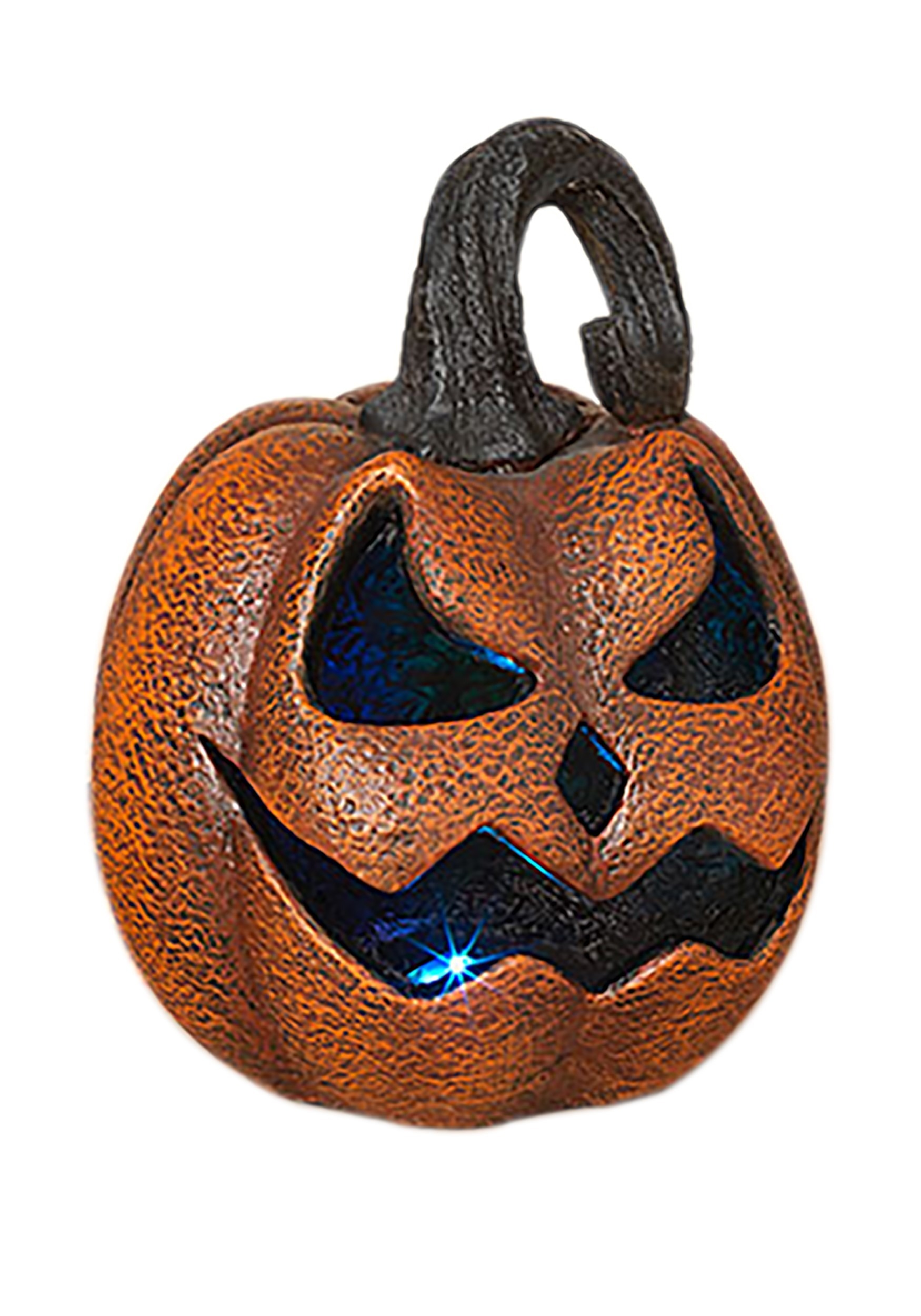 Lighted 15.75 Inch Halloween Pumpkin