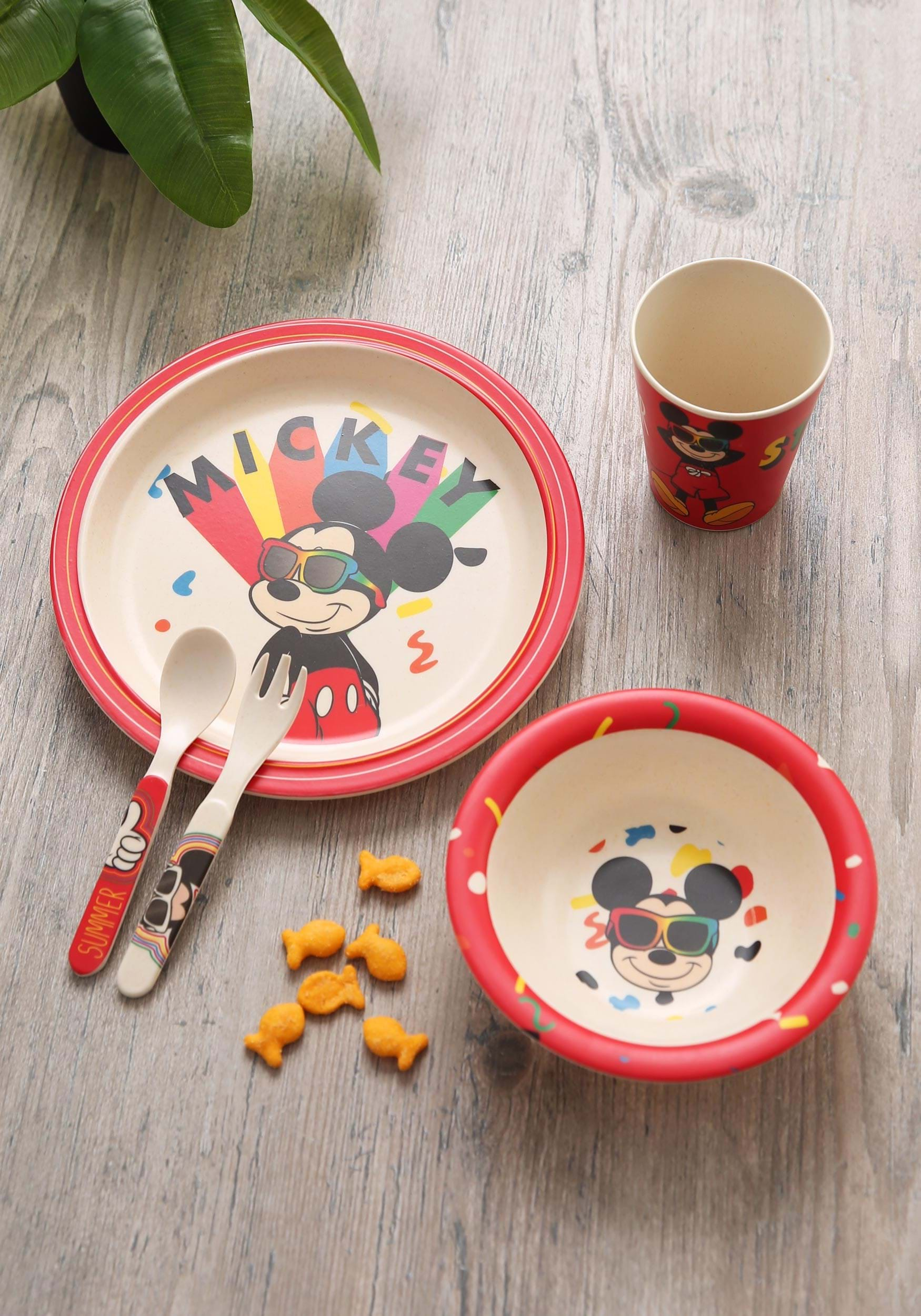 5pc Dinnerware Set Mickey Shades