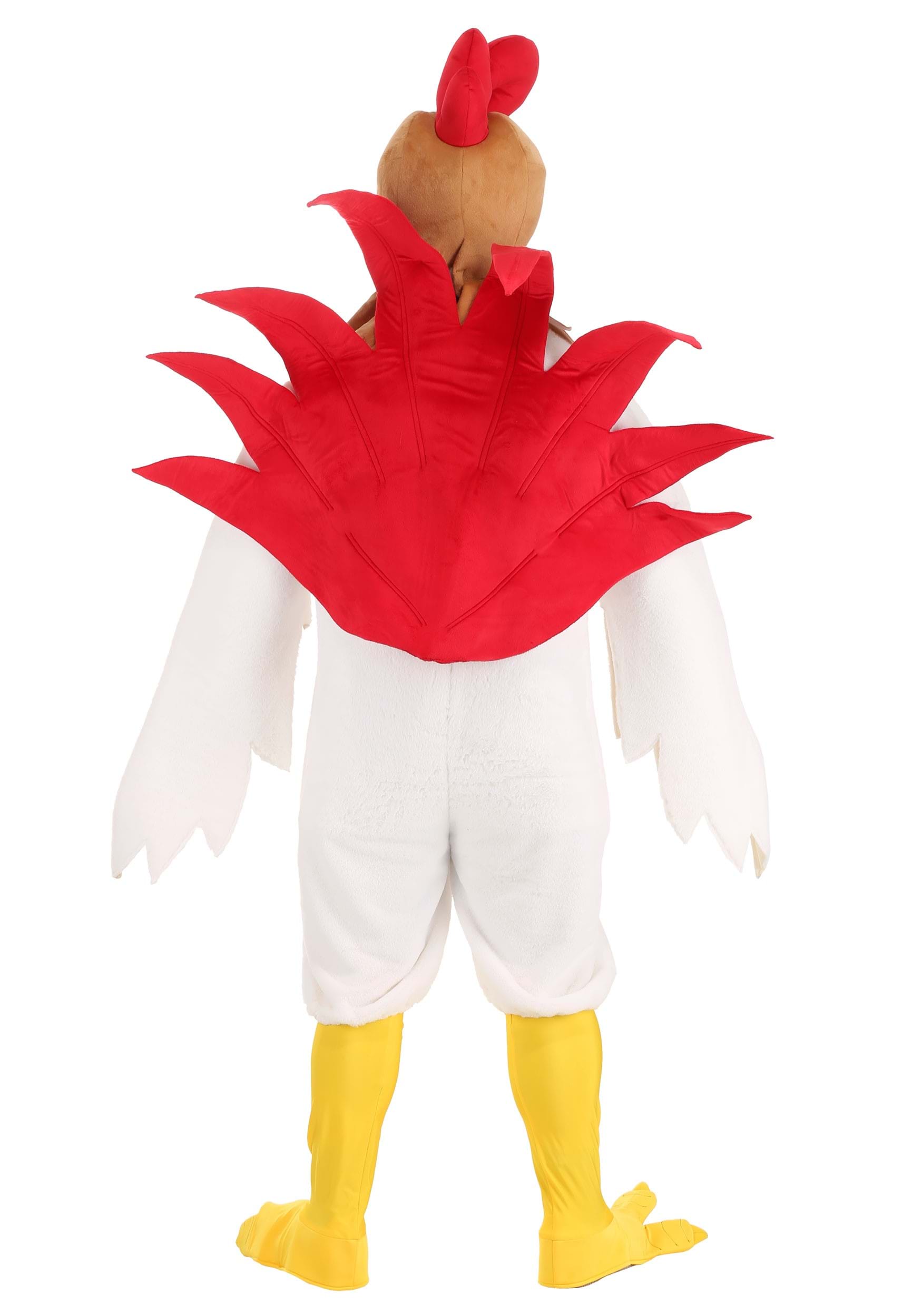 Plus Size Rooster Adult Fancy Dress Costume