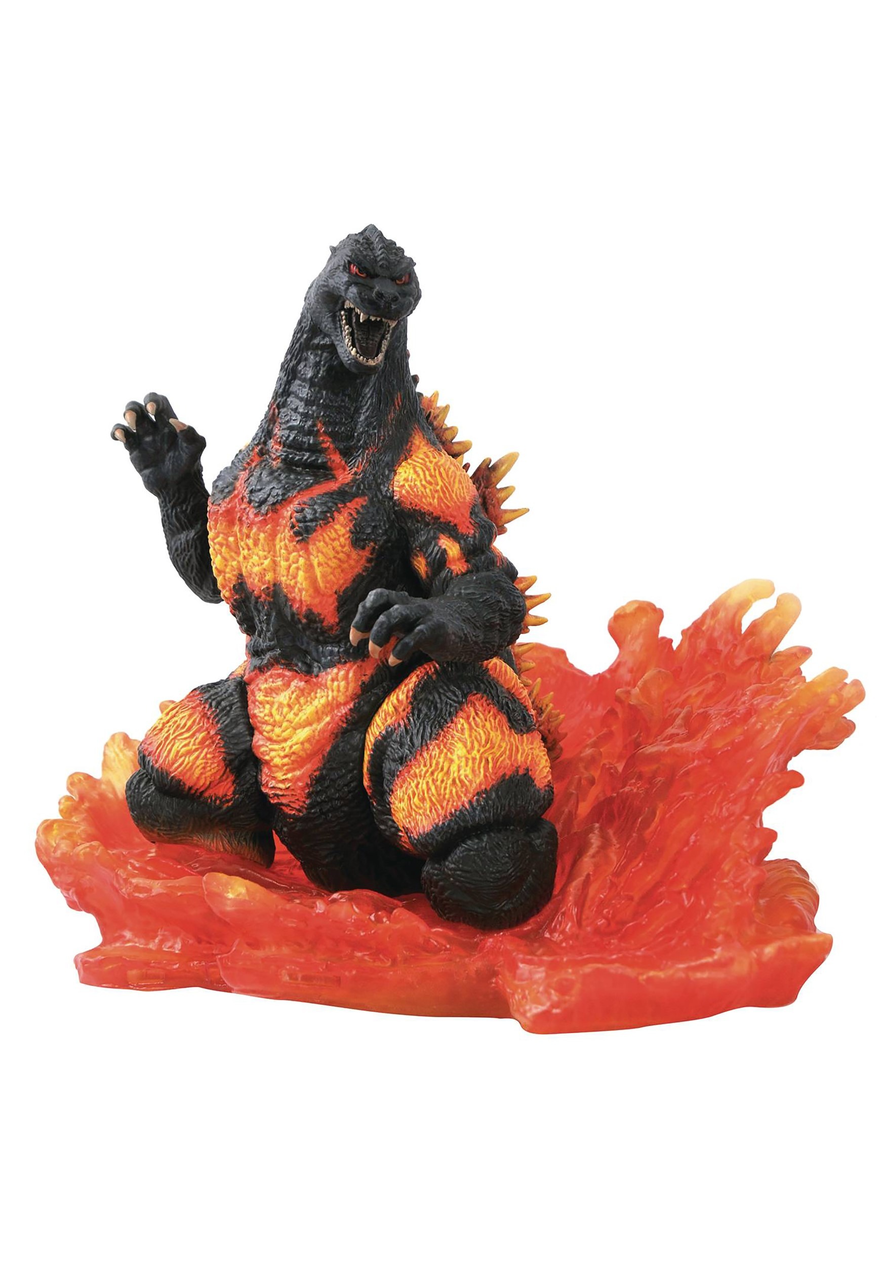 SDCC 2020 God zilla Gallery Burning PVC Statue