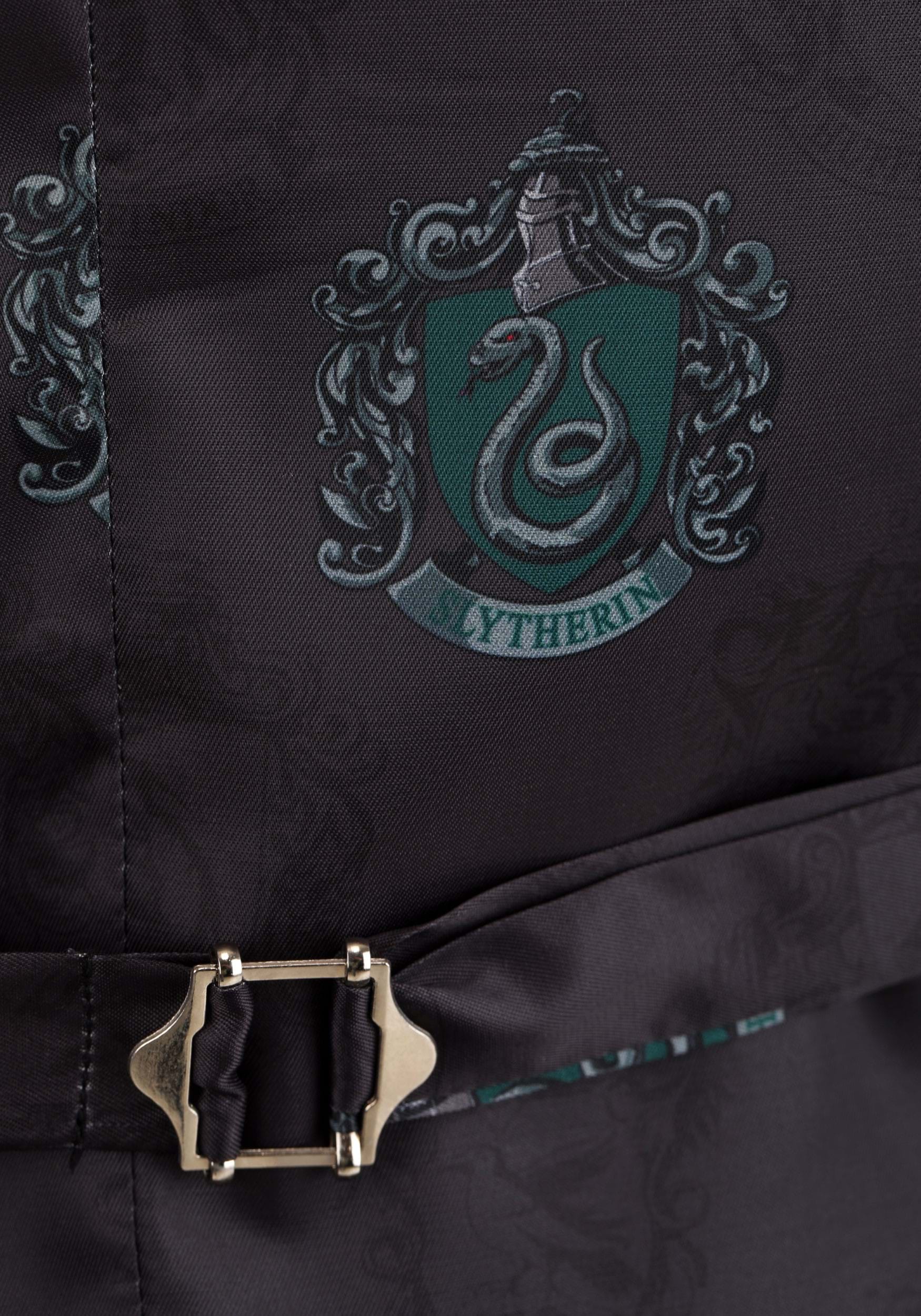 Harry Potter Men's Slytherin Deluxe Vest