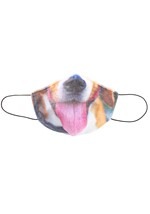 Adult Dog with Tongue Sublimated Face Mask 3