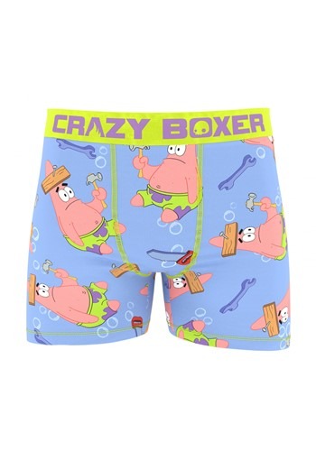 Crazy Boxers SpongeBob Patrick Board Boxer Briefs