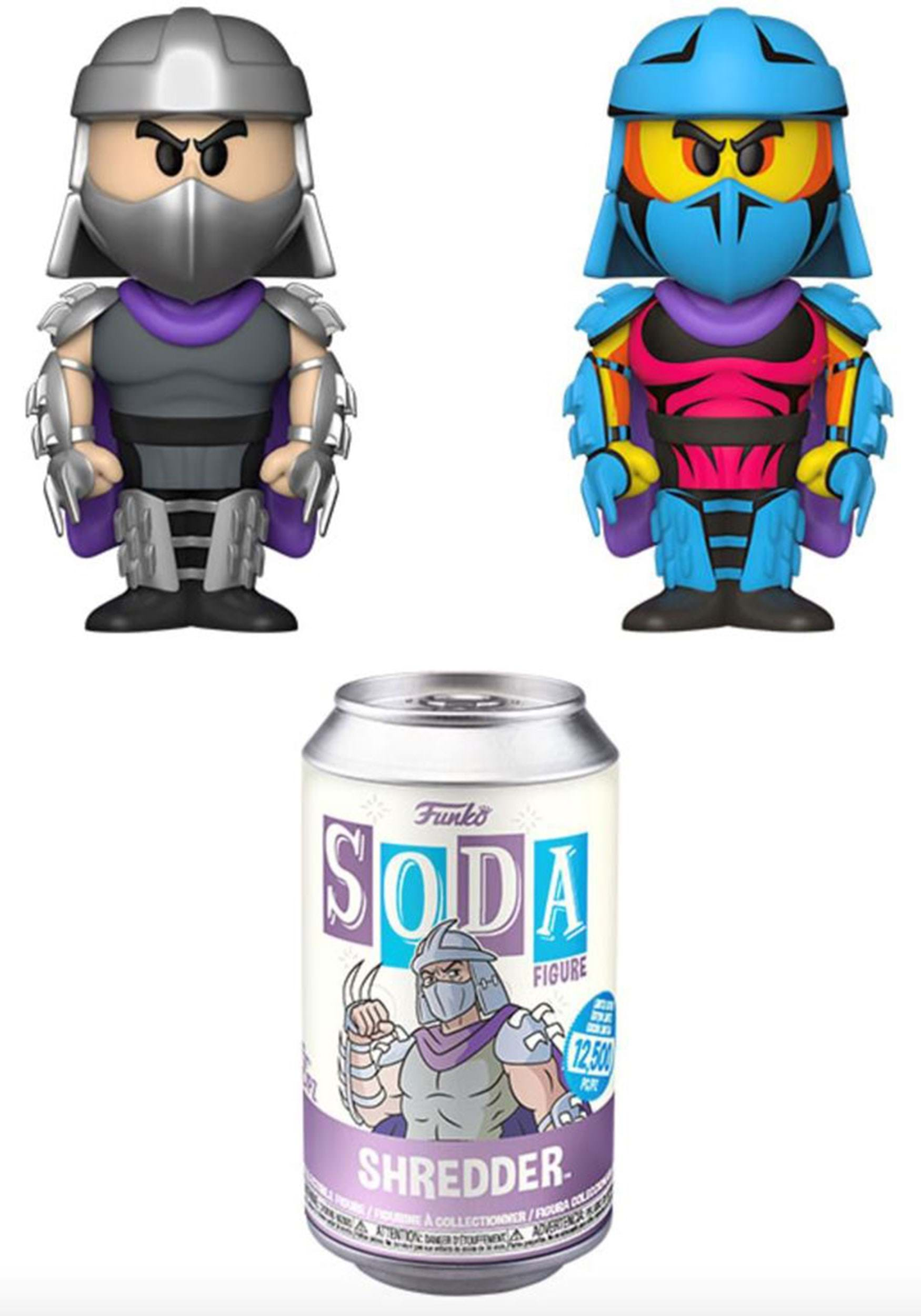 Vinyl Soda: Shredder w/Chase- TMNT Figure