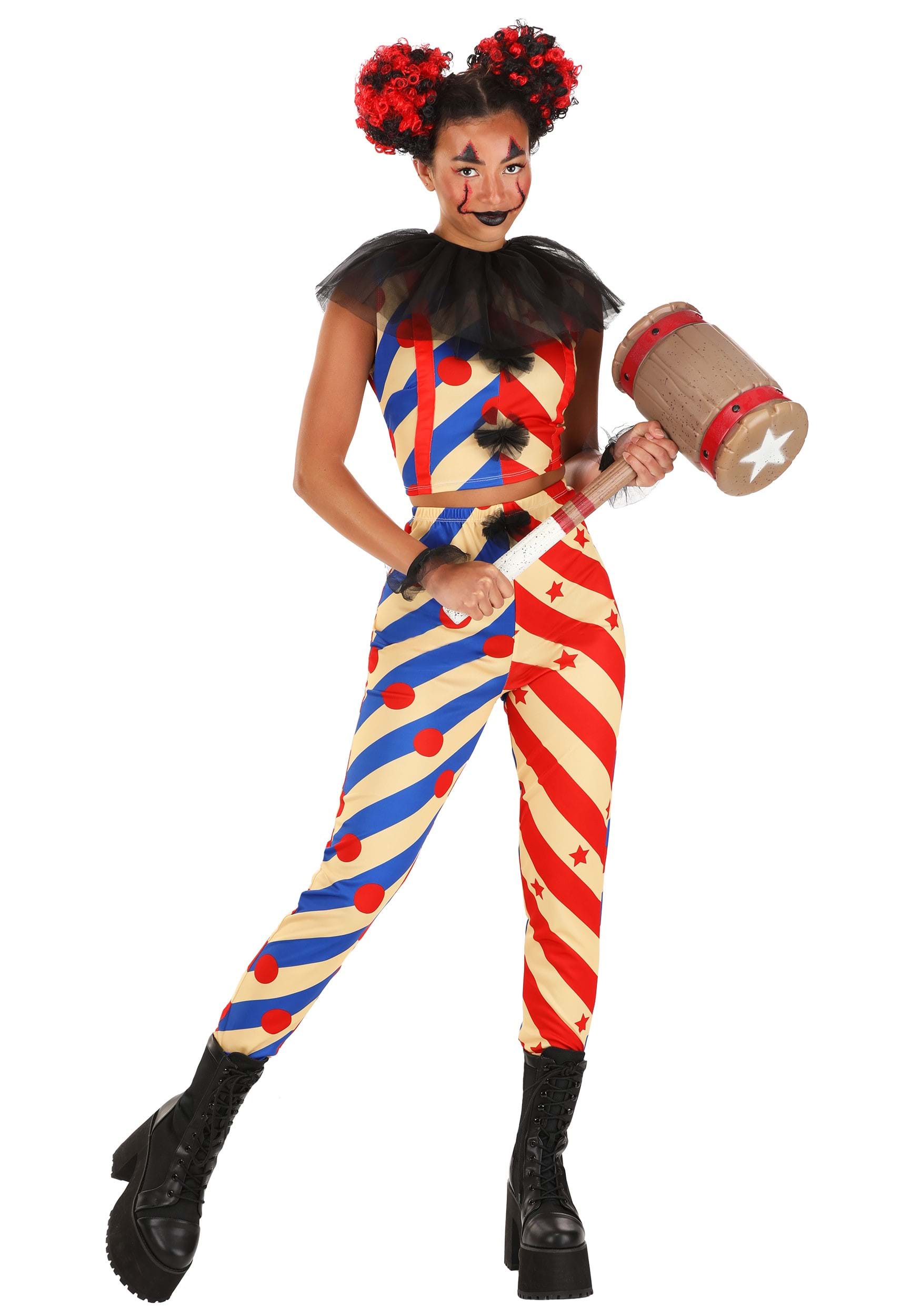 Malicious Clown Women's Fancy Dress Costume