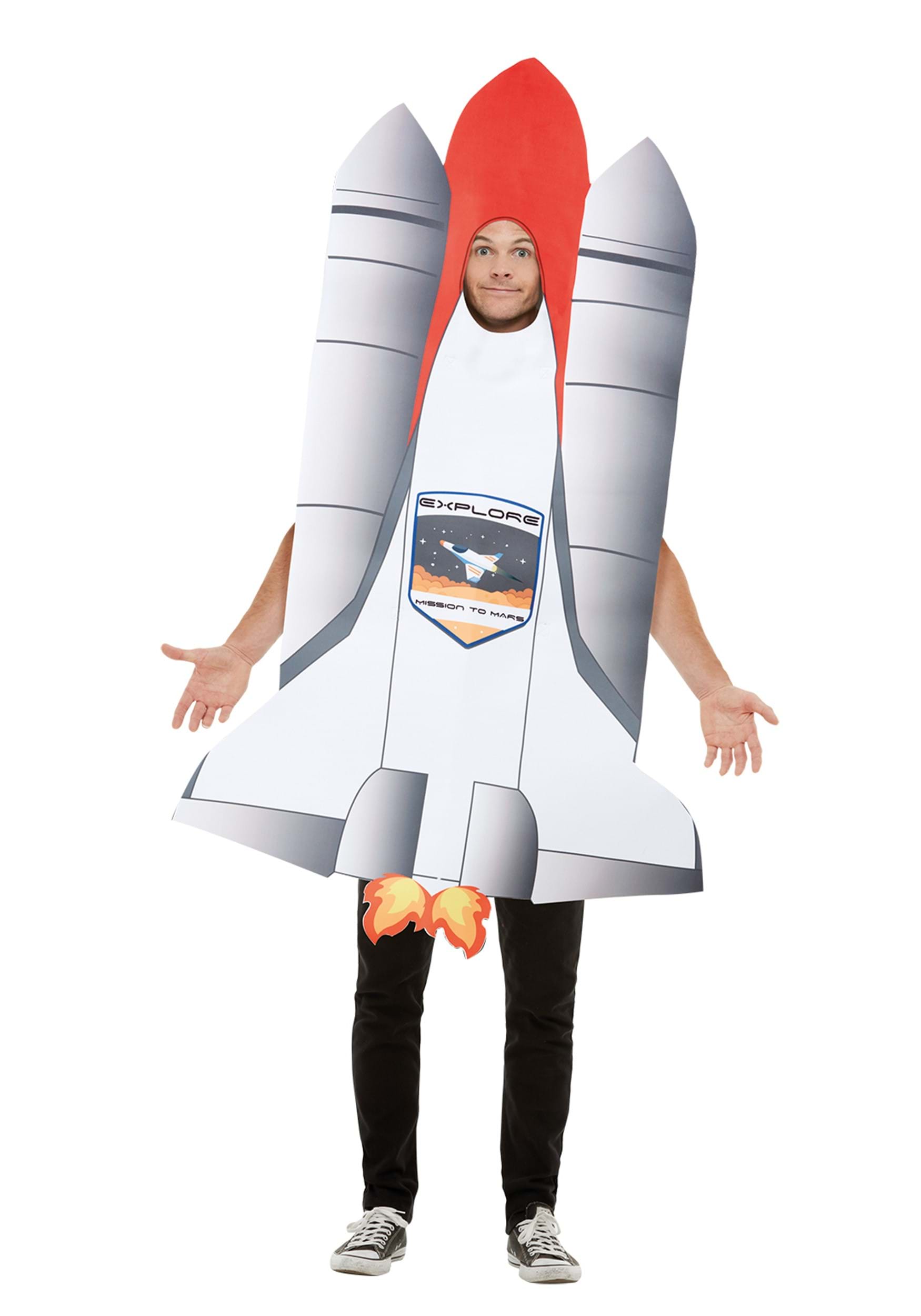 Blast Off Rocket Fancy Dress Costume For Adults