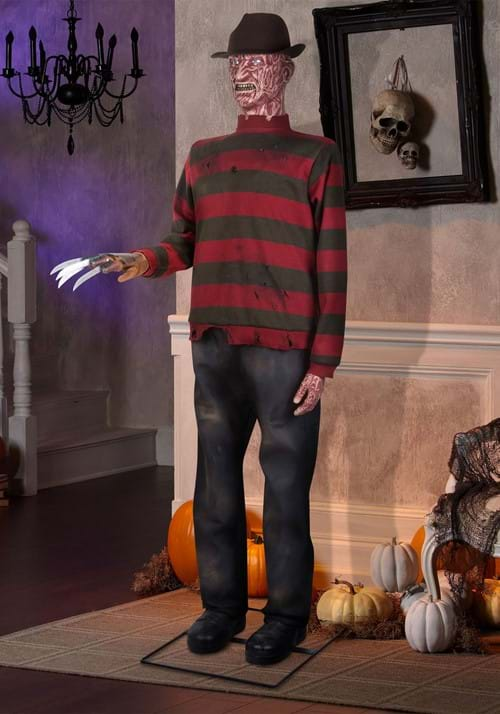 Animated Life Size Freddy Krueger Prop