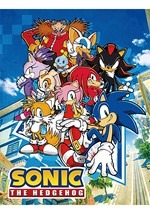 SONIC THE HEDGEHOG - BIG GROUP SUBLIMATION THROW