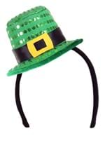 Sequin Mini Leprechaun Hat Headband