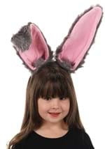 Gray Bendy Bunny Ears Headband Alt 2