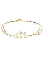 Adjustable Gold Peak Circlet for Women Alt 1