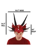 Red Soft Dragon Hat Alt 6