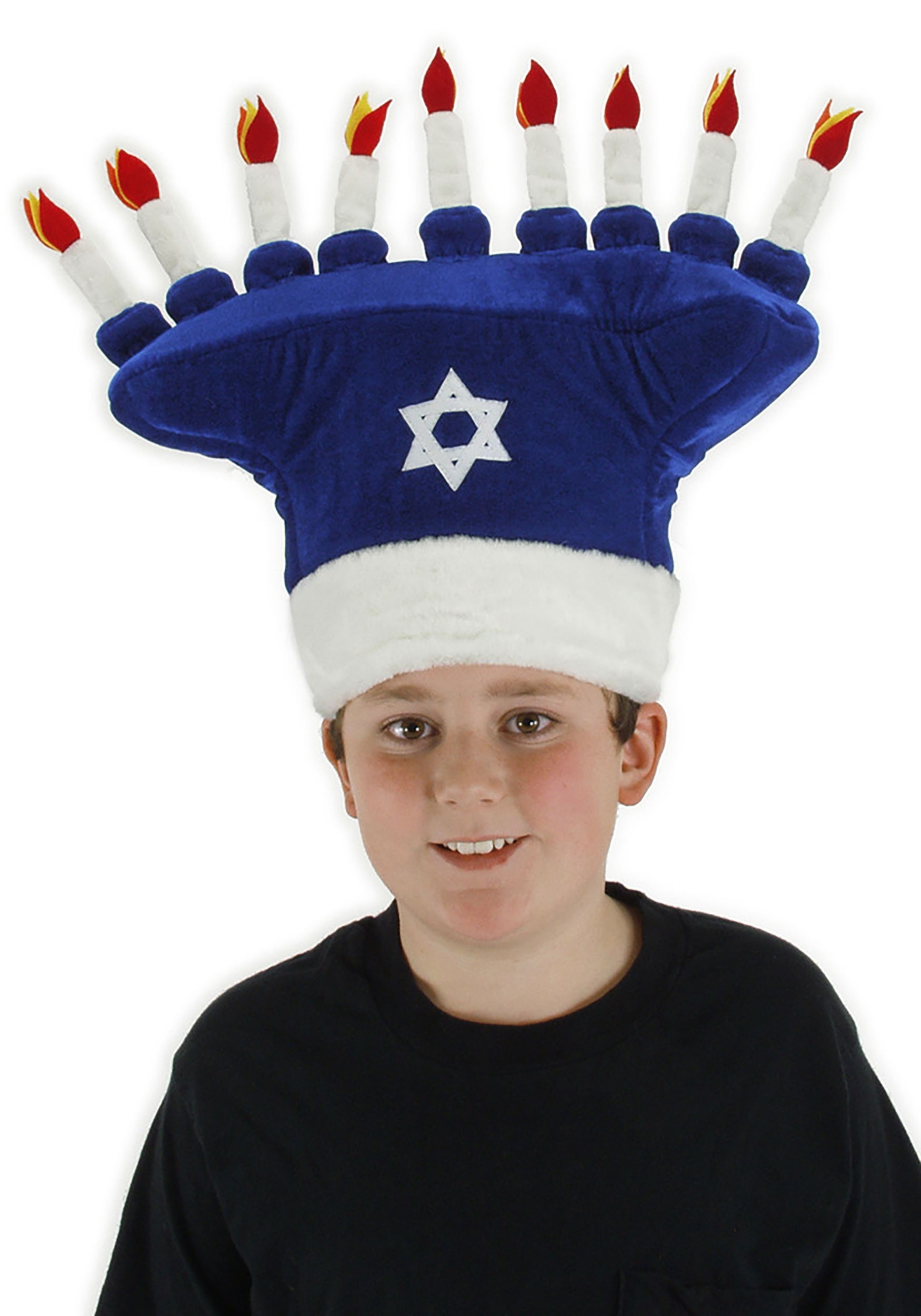 Happy Chanukah Soft Fancy Dress Costume Hat , Hanukkah Gifts And Accessories