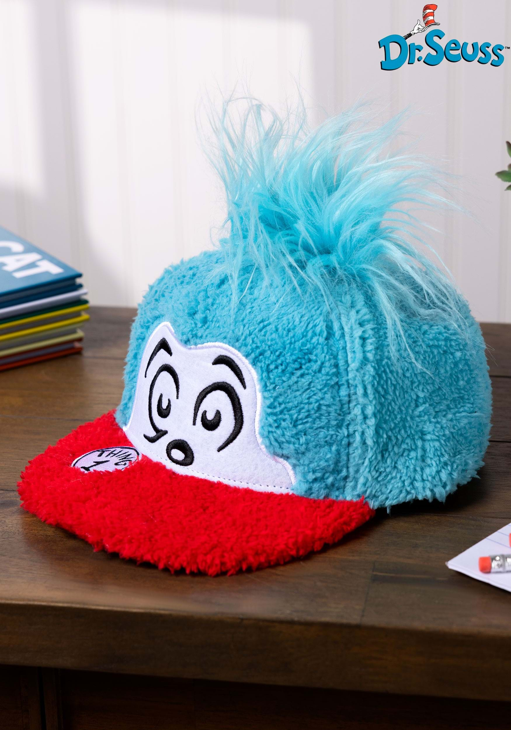 Dr. Seuss - Thing 1 Fuzzy Cap