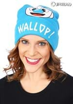 Mugman Printed Folded Cuff Knitted Winter Hat Alt 4