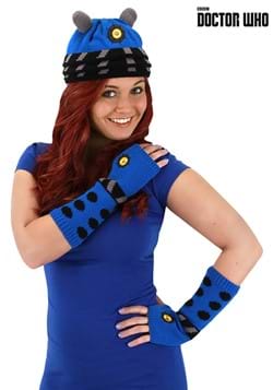 Dalek Knit Arm Warmers Blue