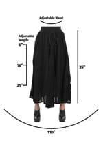 Pirate Parachute Skirt Black Alt 3