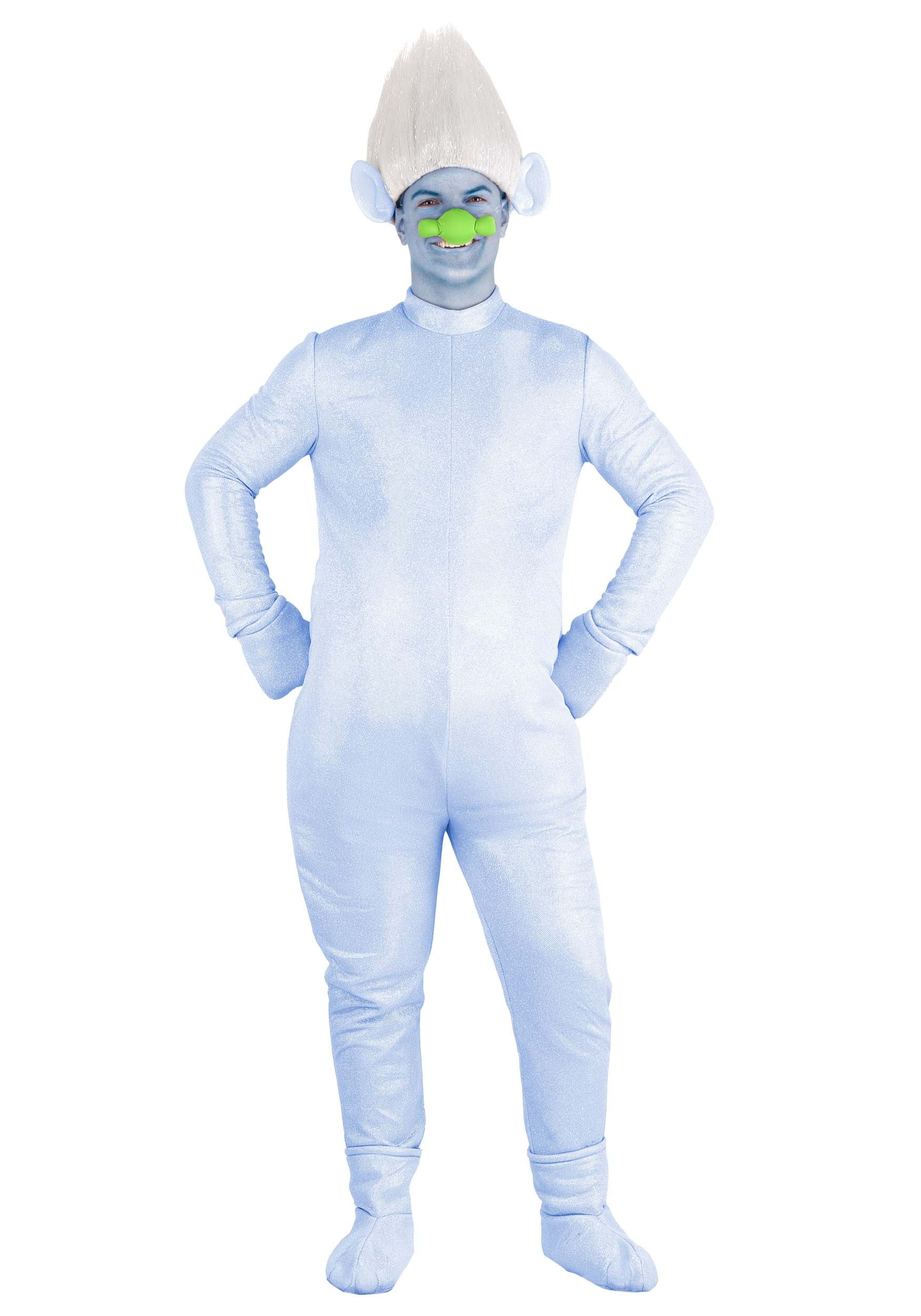 Trolls Adult Guy Diamond Fancy Dress Costume