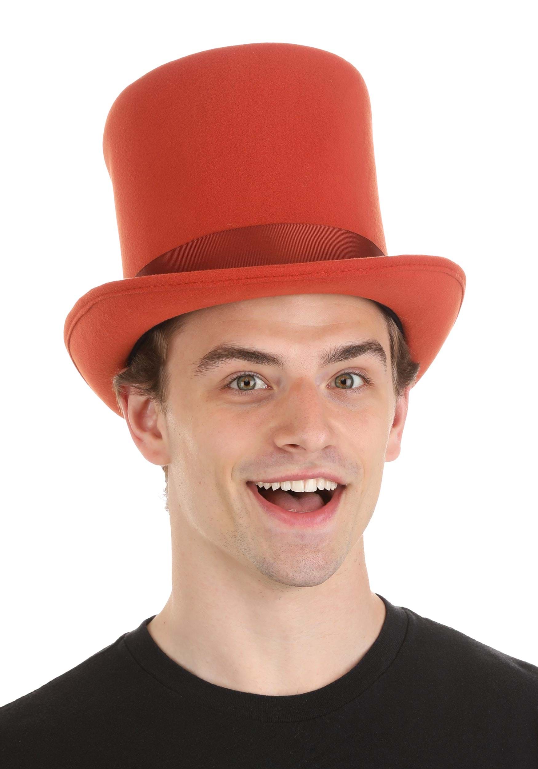 Authentic Willy Wonka Fancy Dress Costume Hat For Men , Fancy Dress Costume Hats