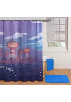 Aladdin Arabian Nights Shower Curtain & Hook Set