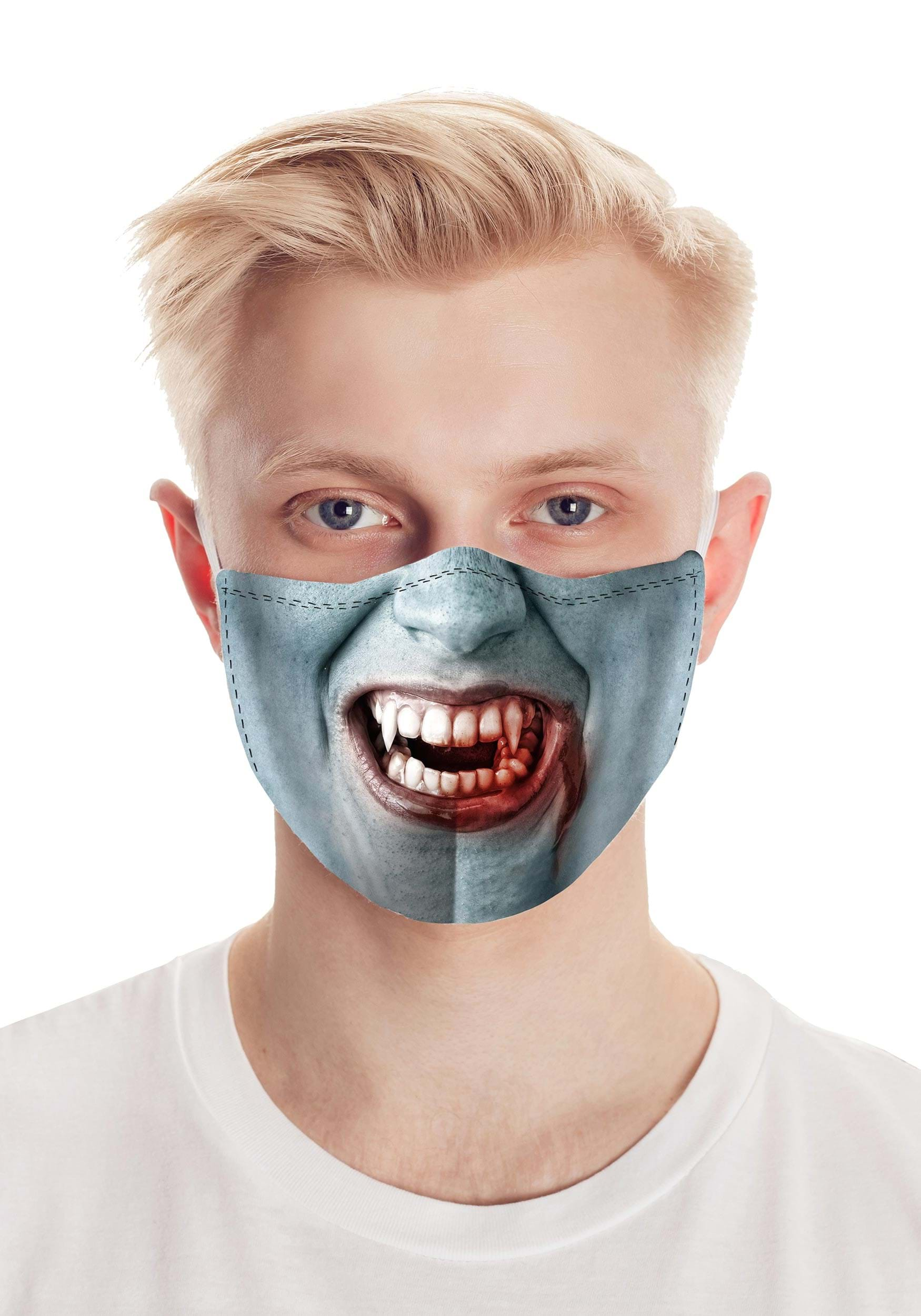 Fang Face Vampire Face mask