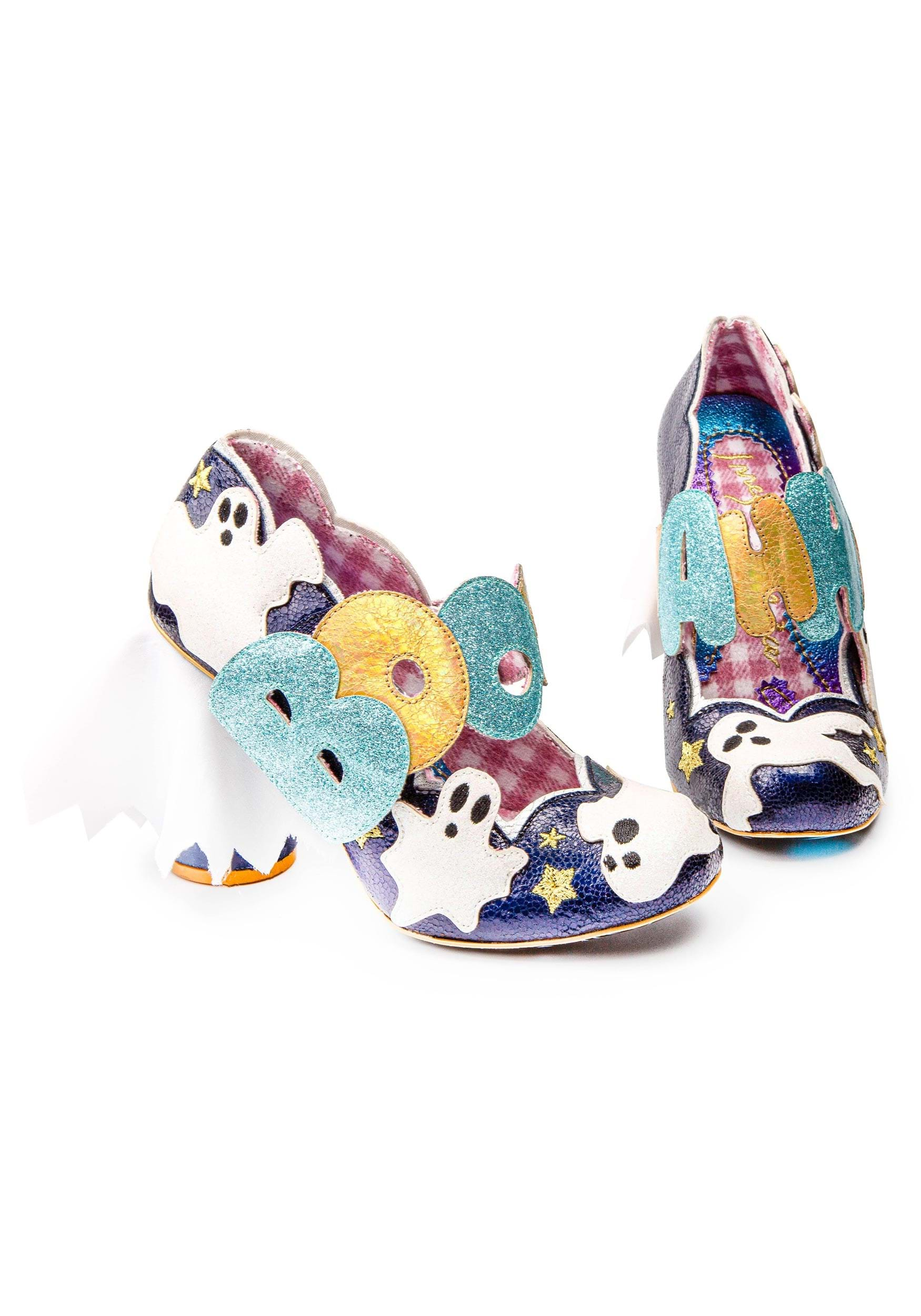 Irregular Choice Ghost Ectoplasmic Halloween Heeled Shoes