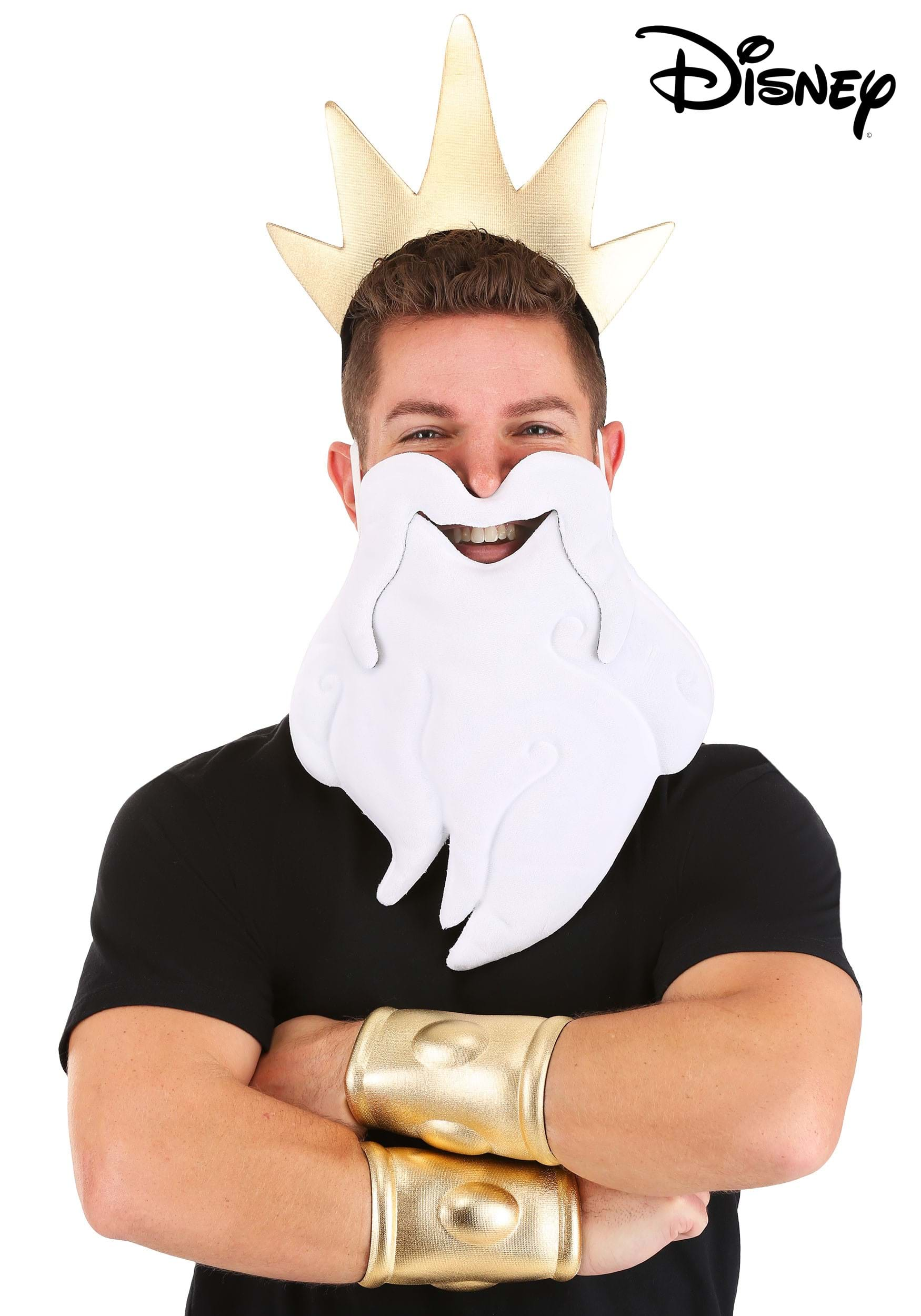 The Little Mermaid- King Triton Fancy Dress Costume Kit