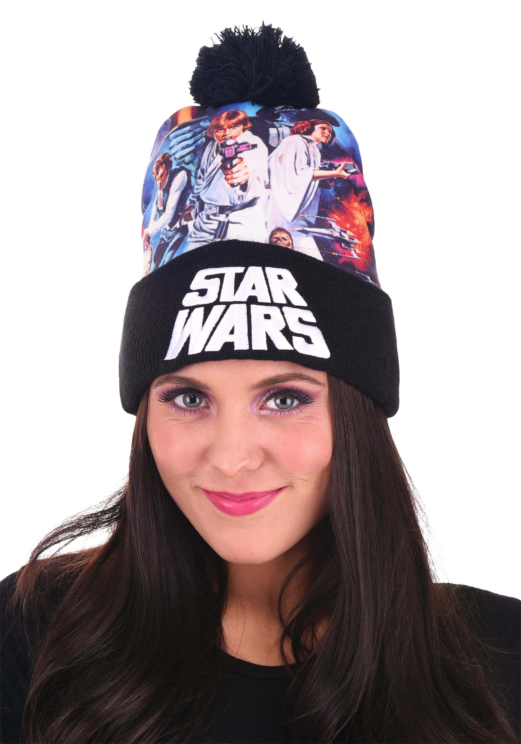 Star Wars Sublimated Crown Pom  Beanie