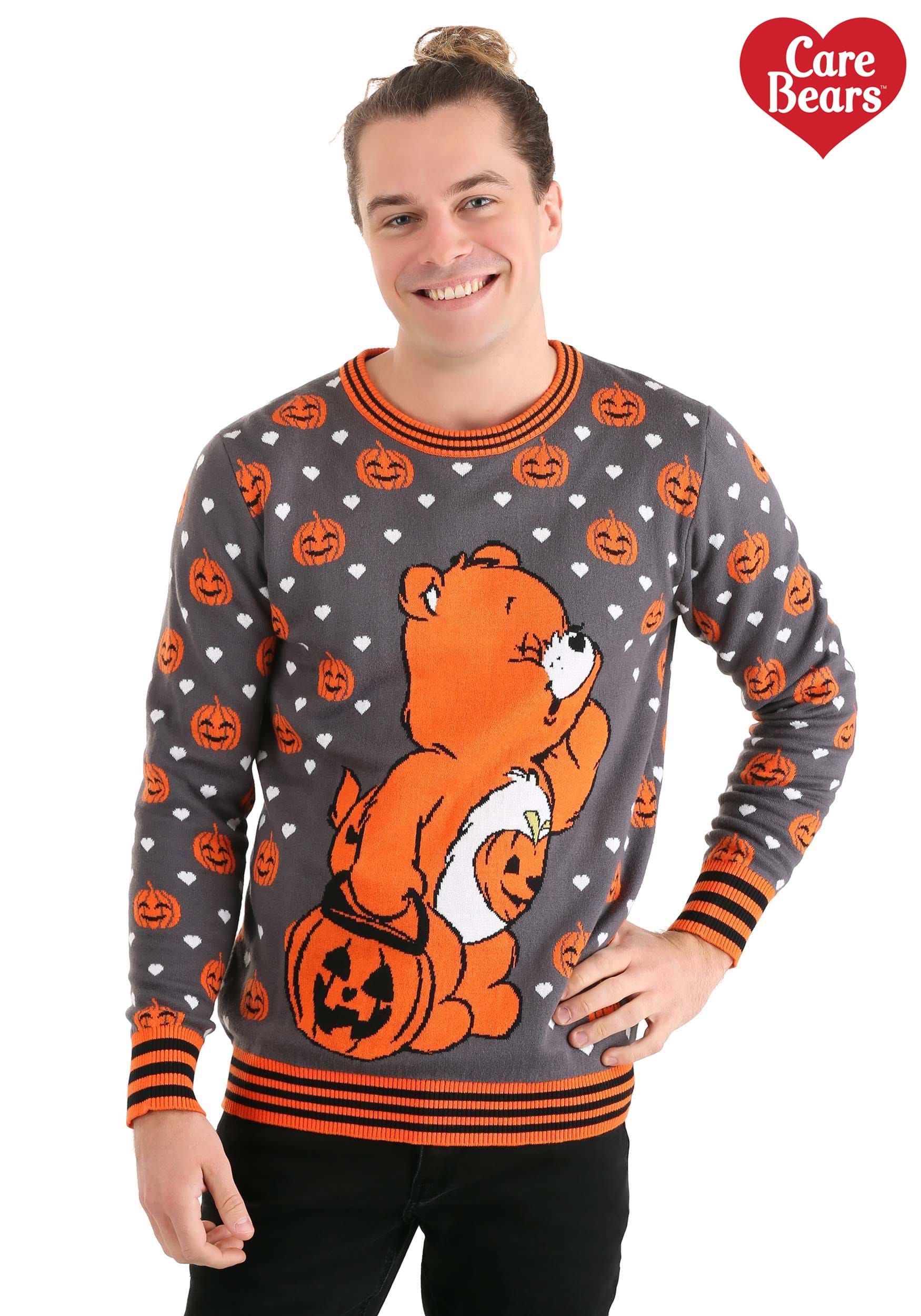 Cute but Creepy: Stitched Teddy Bear for Halloween Lovers Pullover Hoodie