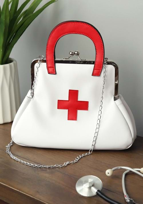 White Nurse Purse