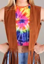 Women's Hippie Costume Vest Alt 2