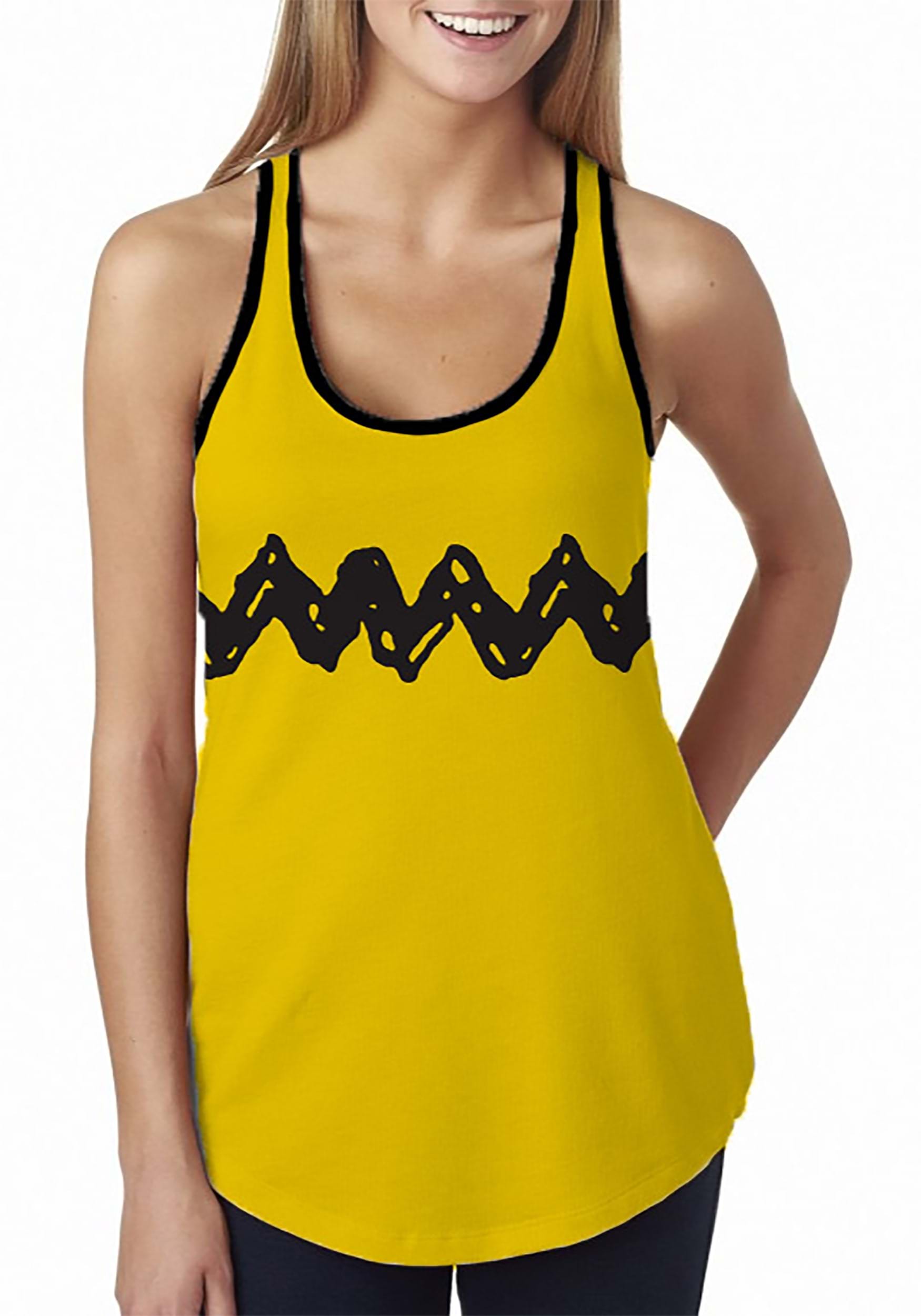 Women's Charlie Brown Tank Top , Peanuts Apparel And Accessories