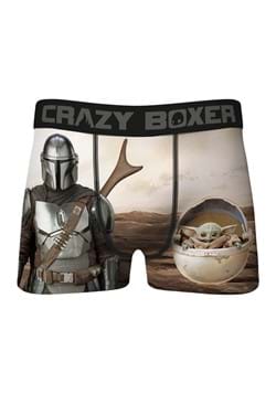 Crazy Boxer The Mandalorian and The Child Mens Boxer Brief