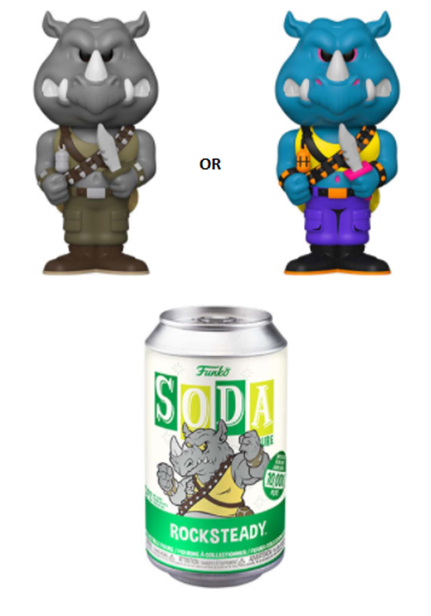 rocksteady soda funko