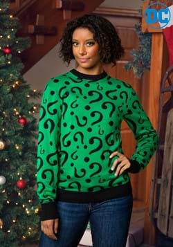Adult The Riddler Ugly Christmas Sweater
