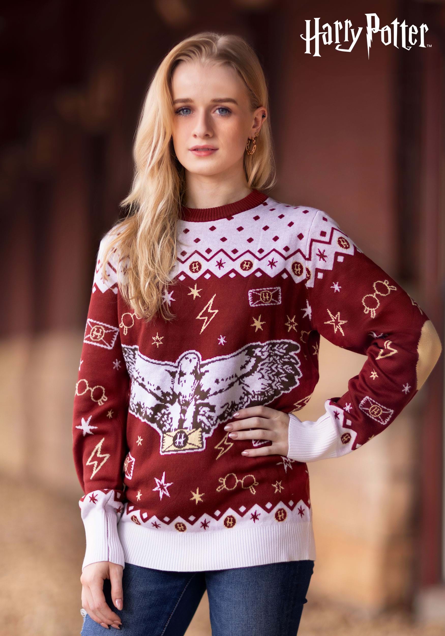 Hedwig Harry Potter Ugly Sweater