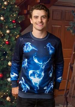 Harry Potter Patronus Adult Ugly Sweatshirt