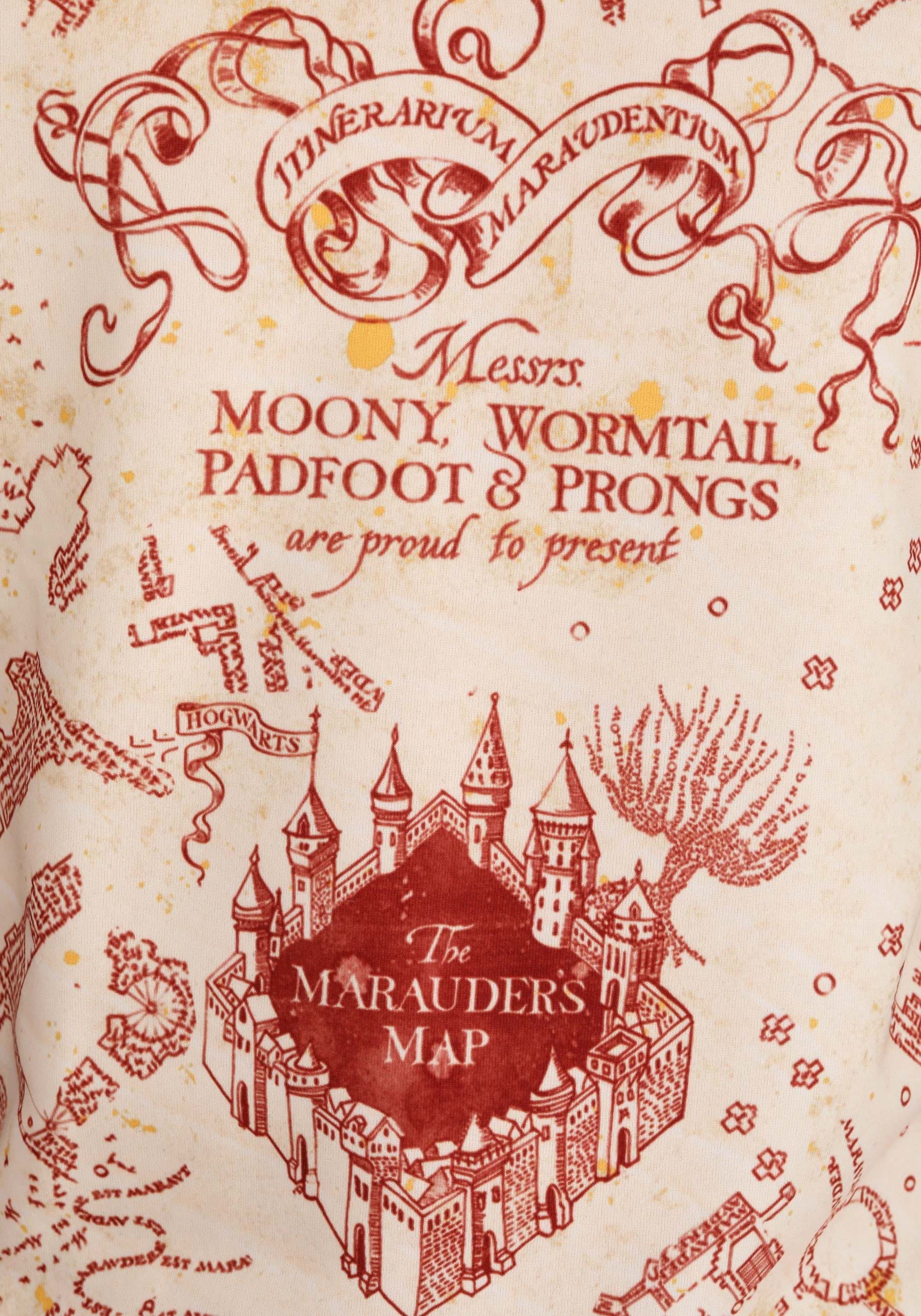 Adult HP Marauder's Map Sweatshirt , Harry Potter Apparel