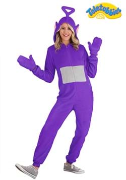 Teletubbies Tinky Winky Jumpsuit Costume Adult Size