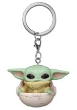 POP Keychain Star Wars The Mandalorian The Child in a Canist