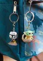 POP Keychain Star Wars  The Mandalorian The Child in a Canis