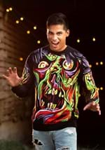 Adult Face the Monster Halloween Ugly Sweater Alt 3