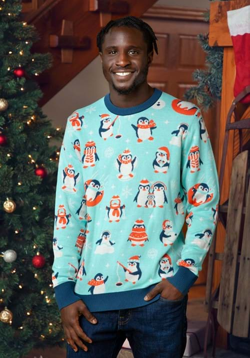 Penguins Ugly Christmas Sweater for Adults