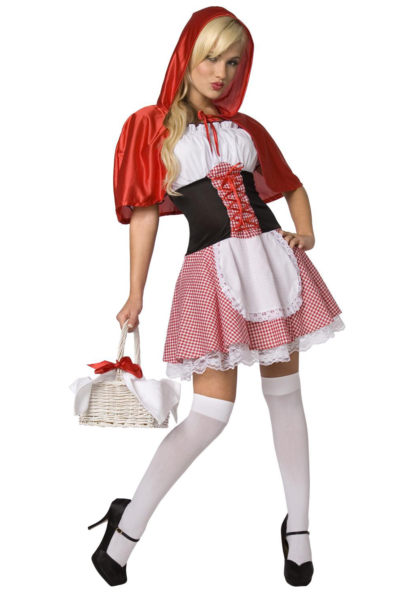 Sexy Red Riding Hood Costume For Women Storybook Character Costume 8135