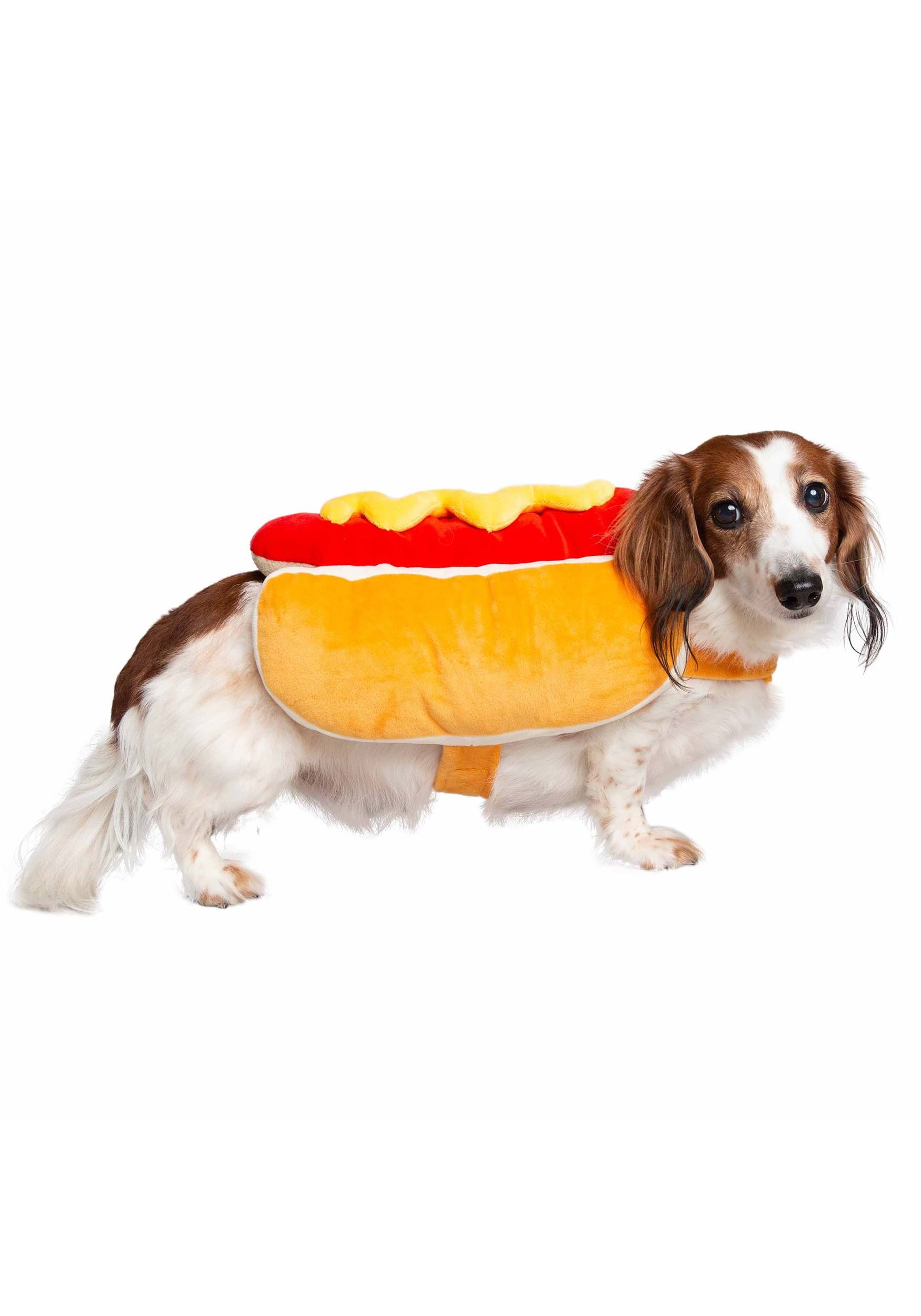 Hot Dog Pet Fancy Dress Costume